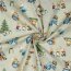 Canvas Digital XMAS Animals - blanco