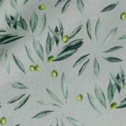 Toile Digital OLIVE - gris clair