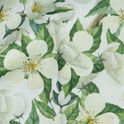 Toile Digital BLOSSOM - blanc