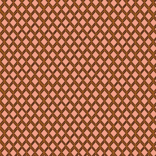Cotton Satin Stretch SQUARES - albaricoque oscuro