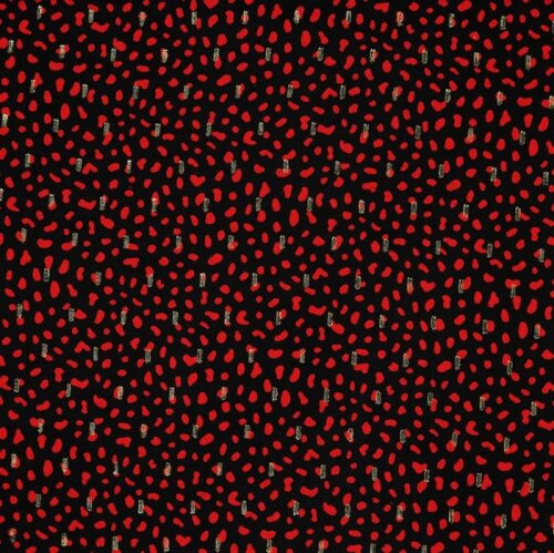 Viscosa-Lurex Dots - nero