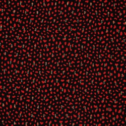 Viscose-Lurex Dots - black