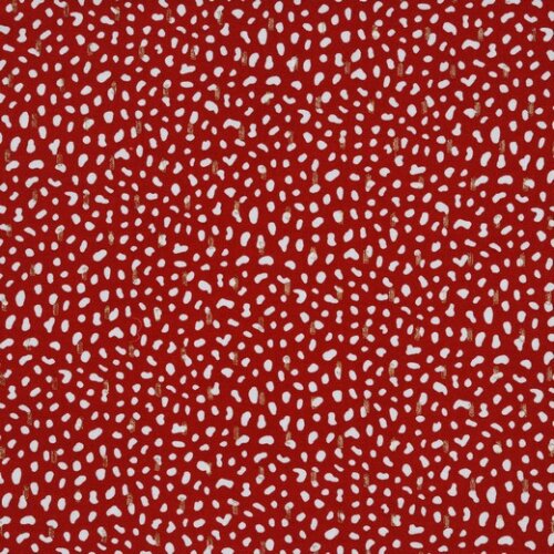 Viscose-lurex dots - dark burgundy