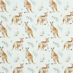 Muslin Digital KANGAROO - white