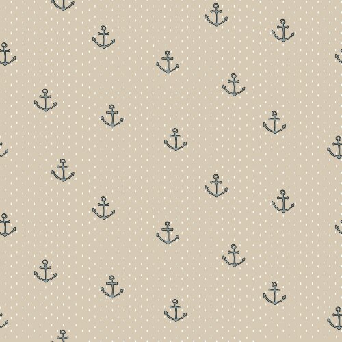 Anchor cotton poplin - sand