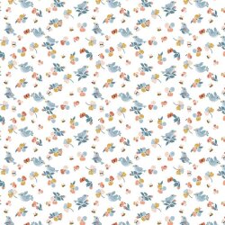 Cotton poplin birds