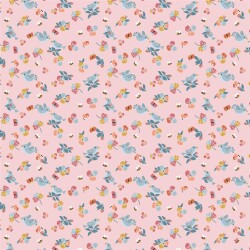 Cotton poplin birds