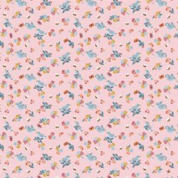 Cotton poplin birds