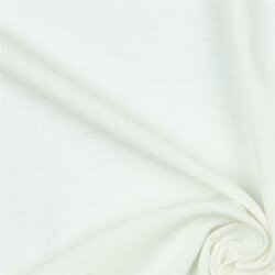 Viscose linen crashed - old white