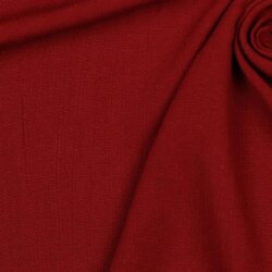 Viscose linen crashed - dark burgundy