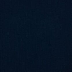 Viscose linen crashed - dark blue