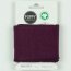 Bio-Strickbündchen "Cuff Me College" Organic 7cm - aubergine