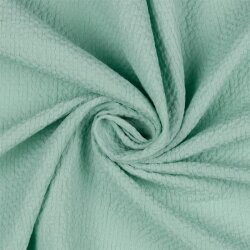 Jacqard de algodón - verde suave