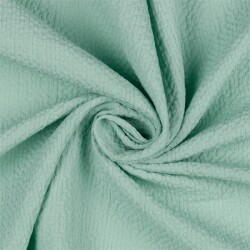 Baumwolljacquard - softgrün