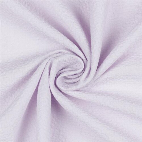 Jacqard de coton - violet clair doux