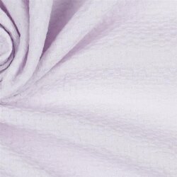 Jacqard de algodón - púrpura claro suave