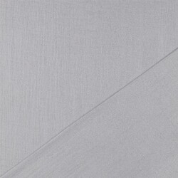 Muslin fine glitter dots - grey