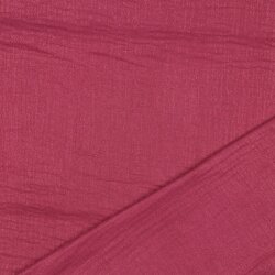 Muslin fine glitter dots - ciliegia