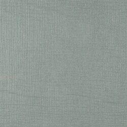 Musselin feine Glitzerpunkte - nilblau