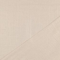 Muslin fine glitter dots - sand
