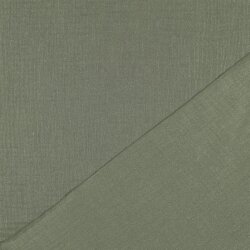 Muselina fina purpurina puntos - verde pepino