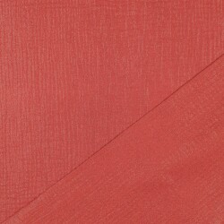 Muslin fine glitter dots - light rust