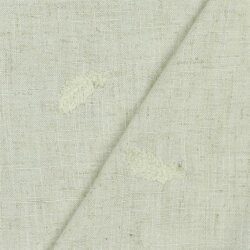 LINEN embroidered