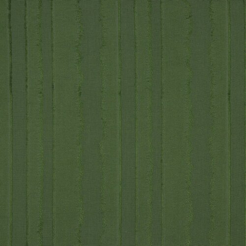 Baumwolljacquard Streifen - dunkeloliv