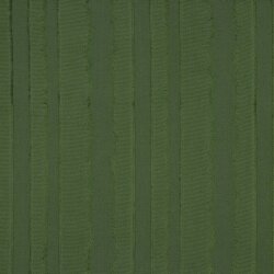 Cotton jacqard stripes - dark olive