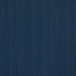 Cotton jacqard stripes - indigo/blue