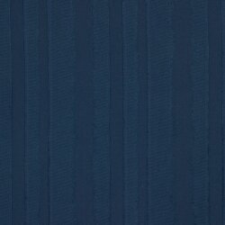 Cotton jacqard stripes - indigo/blue