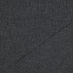 Mussola MELANGE - grigio scuro screziato