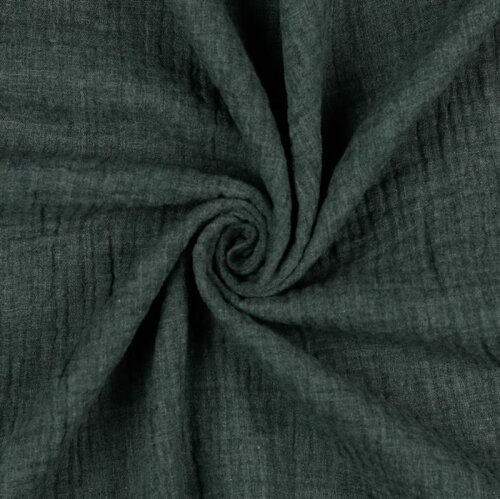 Muslin MELANGE - mottled grey