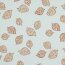 Muslin Monstera Leaves - white