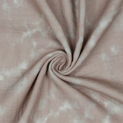 Muslin Digital TIE DYE - parelroze