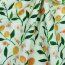 Muslin Digital Fruits & Flowers - soft green