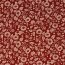 Muslin flowers - stone red