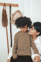 Muslin stripes - antique white