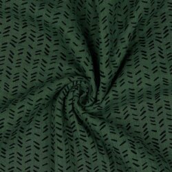 Muselina Stripes - verde pepino
