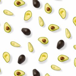 Canvas Digital Avocado - white