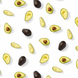 Canvas Digital Avocado - white