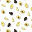 Plátno Digital Avocado - bílé