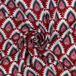 Viscose lurex BOHEMIAN - berry