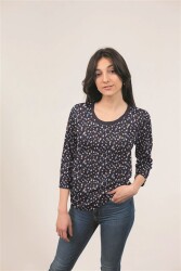 TENCEL™ MODAL Jersey petites marguerites - blanc