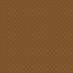 Cotton poplin graphic circles - fawn brown
