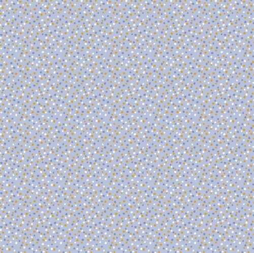 Cotton poplin dots - light blue
