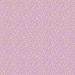 Cotton poplin dots - light purple