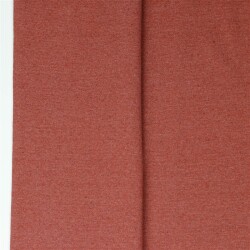 Gebreide manchetten gerecycled - steenrood