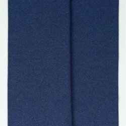 Gebreide manchetten gerecycled - tint blauw