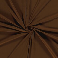 Cotton jersey *Marie* - chocolate brown
